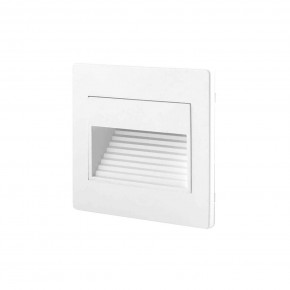 DK3050-WH Светильник встраиваемый в стену, IP 20, LED 3000, 1 Вт, белый, пластик в Муравленко - muravlenko.ok-mebel.com | фото