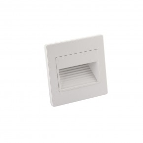 DK3050-WH Светильник встраиваемый в стену, IP 20, LED 3000, 1 Вт, белый, пластик в Муравленко - muravlenko.ok-mebel.com | фото 2