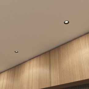 DK3055-BK Встраиваемый светильник, IP 20, 10 Вт, GU5.3, LED, черный, пластик в Муравленко - muravlenko.ok-mebel.com | фото 4