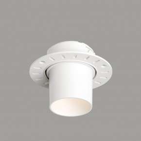 DK3057-WH Встраиваемый светильник под шпатлевку, IP20, до 15 Вт, LED, GU5,3, белый, пластик в Муравленко - muravlenko.ok-mebel.com | фото