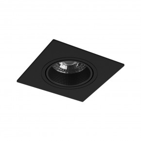 DK3071-BK Встраиваемый светильник, IP 20, 10 Вт, GU5.3, LED, черный/черный, пластик в Муравленко - muravlenko.ok-mebel.com | фото 6