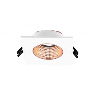 DK3071-WBR Встраиваемый светильник, IP 20, 10 Вт, GU5.3, LED, белый/бронзовый, пластик в Муравленко - muravlenko.ok-mebel.com | фото 2