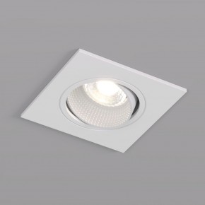 DK3071-WH Встраиваемый светильник, IP 20, 10 Вт, GU5.3, LED, белый/белый, пластик в Муравленко - muravlenko.ok-mebel.com | фото 3