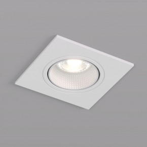 DK3071-WH Встраиваемый светильник, IP 20, 10 Вт, GU5.3, LED, белый/белый, пластик в Муравленко - muravlenko.ok-mebel.com | фото