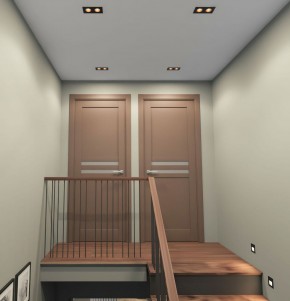 DK3072-BBR Встраиваемый светильник, IP 20, 10 Вт, GU5.3, LED, черный/бронзовый, пластик в Муравленко - muravlenko.ok-mebel.com | фото 3