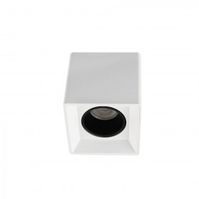 DK3080-WH+BK Светильник накладной IP 20, 10 Вт, GU5.3, LED, белый/черный, пластик в Муравленко - muravlenko.ok-mebel.com | фото