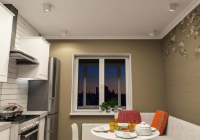 DK3080-WH Светильник накладной IP 20, 10 Вт, GU5.3, LED, белый/белый, пластик в Муравленко - muravlenko.ok-mebel.com | фото 2