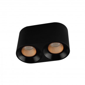 DK3096-BK+BR Светильник накладной IP 20, 10 Вт, GU5.3, LED, черный/бронзовый, пластик в Муравленко - muravlenko.ok-mebel.com | фото