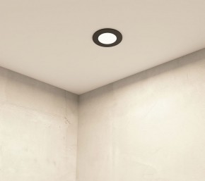 DK3101-BK Встраиваемый влагозащищенный светильник, IP65, до 10 Вт, LED, GU5,3, черный в Муравленко - muravlenko.ok-mebel.com | фото 9
