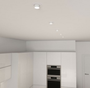 DK3120-WH Встраиваемый светильник, IP20, до 15 Вт, LED, GU5,3, белый, пластик в Муравленко - muravlenko.ok-mebel.com | фото 6
