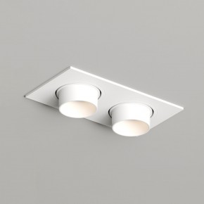 DK3122-WH Встраиваемый светильник, IP20, до 15 Вт, LED, GU5,3, белый, пластик в Муравленко - muravlenko.ok-mebel.com | фото