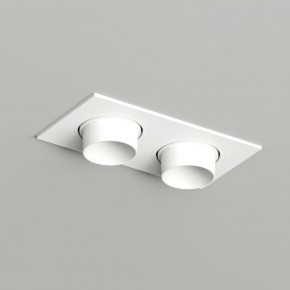 DK3122-WH Встраиваемый светильник, IP20, до 15 Вт, LED, GU5,3, белый, пластик в Муравленко - muravlenko.ok-mebel.com | фото 2