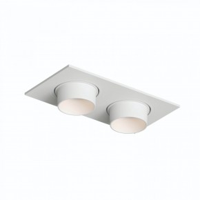 DK3122-WH Встраиваемый светильник, IP20, до 15 Вт, LED, GU5,3, белый, пластик в Муравленко - muravlenko.ok-mebel.com | фото 4