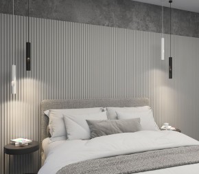 DK4045-WH Подвесной светильник, с декоративным вырезом, IP 20, до 15 Вт, LED, GU10, белый, алюминий в Муравленко - muravlenko.ok-mebel.com | фото 4