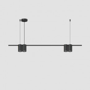 DK4061-BK Подвесной светильник ORBIT, IP20, 4xGU10 LED до 15 Вт, черный матовый, алюминий в Муравленко - muravlenko.ok-mebel.com | фото 2