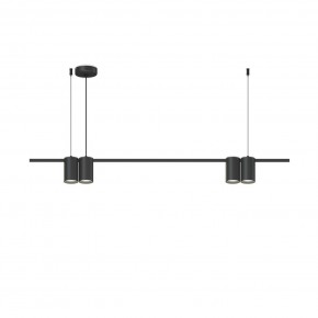 DK4061-BK Подвесной светильник ORBIT, IP20, 4xGU10 LED до 15 Вт, черный матовый, алюминий в Муравленко - muravlenko.ok-mebel.com | фото 3