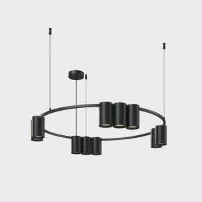 DK4065-BK Подвесной светильник ORBIT, IP20, 10xGU10 LED до 15 Вт, черный матовый, алюминий в Муравленко - muravlenko.ok-mebel.com | фото 2