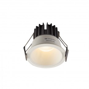 DK4400-WH Встраиваемый светильник, IP 20, 7 Вт, LED 3000, белый, алюминий в Муравленко - muravlenko.ok-mebel.com | фото