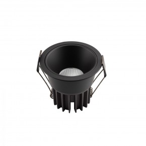 DK4500-BK Встраиваемый светильник, IP 20, 12 Вт, LED 3000, черный, алюминий в Муравленко - muravlenko.ok-mebel.com | фото