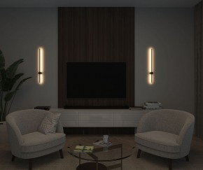 DK5012-SG Бра 800 мм, 3000К, IP20,7 Вт, матовое золото в Муравленко - muravlenko.ok-mebel.com | фото 6