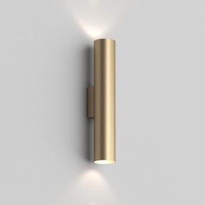 DK5022-SG Настенный светильник, IP20, до 15 Вт, LED, 2xGU10, матовое золото, алюминий в Муравленко - muravlenko.ok-mebel.com | фото