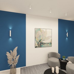 DK5022-WH Настенный светильник, IP20, до 15 Вт, LED, 2xGU10, белый, алюминий в Муравленко - muravlenko.ok-mebel.com | фото 5