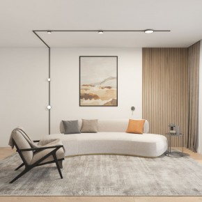 DK5072-DN Бра SHINE WALL со светодиодом, D104*H68, IP20, 3000К, 3W, RA?90, темный никель, алюминий в Муравленко - muravlenko.ok-mebel.com | фото 5