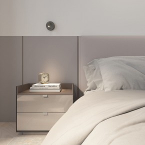 DK5072-DN Бра SHINE WALL со светодиодом, D104*H68, IP20, 3000К, 3W, RA?90, темный никель, алюминий в Муравленко - muravlenko.ok-mebel.com | фото 9
