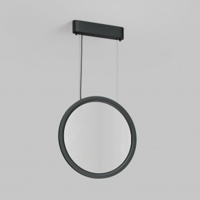 DK6604-BK Подвесной вертикальный светильник Veil со светодиодом H1500 d450 220V 36W 3000-6000K IP20 черный алюминий в Муравленко - muravlenko.ok-mebel.com | фото 2