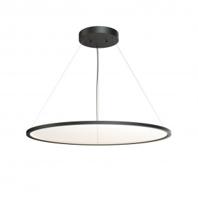 DK6620-BK Подвесной горизонтальный светильник Veil со светодиодом H900 d1000 220V 82W 3000-6000K IP20 черный алюминий в Муравленко - muravlenko.ok-mebel.com | фото 4