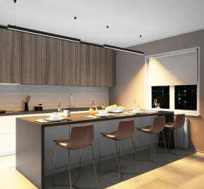 DK9123-BK Линейный светильник 30W 1250mm 3000K, черный в Муравленко - muravlenko.ok-mebel.com | фото 7