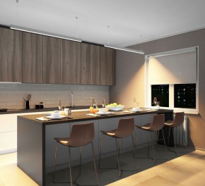 DK9123-WH Линейный светильник 30W 1250mm 3000K, белый в Муравленко - muravlenko.ok-mebel.com | фото 4