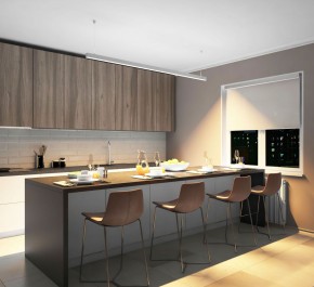 DK9203-WH Линейный светильник 52W 2000mm 3000K, белый в Муравленко - muravlenko.ok-mebel.com | фото 4