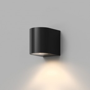 DK9790-BK Настенный уличный светильник NARVIK, IP44, GU10 LED, до 15 Вт, черный, алюминий в Муравленко - muravlenko.ok-mebel.com | фото