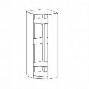 ЭЛАНА Прихожая (модульная) Бодега Белая в Муравленко - muravlenko.ok-mebel.com | фото 5