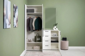 ЭЙР прихожая (модульная) Белый Шагрень в Муравленко - muravlenko.ok-mebel.com | фото 25