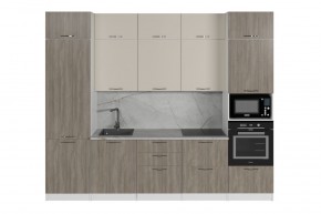 ФЬЮДЖИ Кухонный гарнитур Экстра (3000 мм) в Муравленко - muravlenko.ok-mebel.com | фото 3