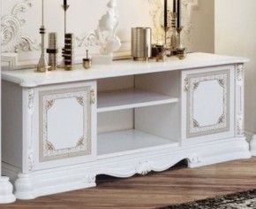 Гостиная Грация (комплект) белый/золото в Муравленко - muravlenko.ok-mebel.com | фото 2