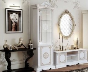 Гостиная Грация (комплект) белый/золото в Муравленко - muravlenko.ok-mebel.com | фото 3