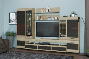 Гостиная Камелия Композиция 3 (Гикори Джексон светлый комбинированный) в Муравленко - muravlenko.ok-mebel.com | фото