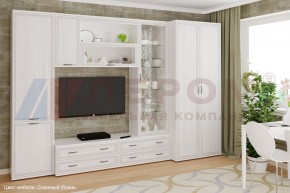 Гостиная Карина Композиция 16 (Снежный ясень) в Муравленко - muravlenko.ok-mebel.com | фото