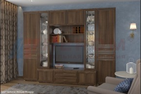 Гостиная Карина Композиция 17 (Акация Молдау) в Муравленко - muravlenko.ok-mebel.com | фото