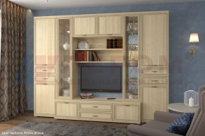 Гостиная Карина Композиция 17 (Ясень Асахи) в Муравленко - muravlenko.ok-mebel.com | фото