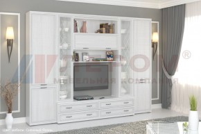 Гостиная Карина Композиция 19 (Снежный ясень) в Муравленко - muravlenko.ok-mebel.com | фото