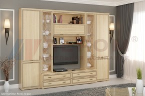 Гостиная Карина Композиция 19 (Ясень Асахи) в Муравленко - muravlenko.ok-mebel.com | фото