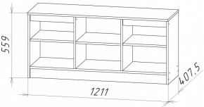 НИЦЦА Гостиная (модульная) в Муравленко - muravlenko.ok-mebel.com | фото 3