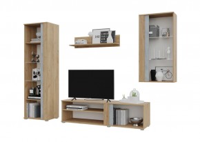 Гостиная Омега (Крафт золотой-Бетон) в Муравленко - muravlenko.ok-mebel.com | фото 3