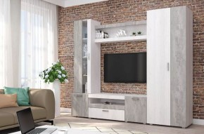 Гостиная Соло (Анкор Светлый/Бетонный Камень) в Муравленко - muravlenko.ok-mebel.com | фото