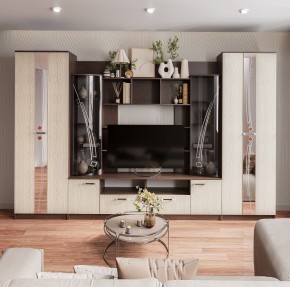 Гостиная Венеция (венге/лоредо) в Муравленко - muravlenko.ok-mebel.com | фото 3