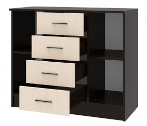 СОФИЯ Комод К1000 2Д (венге/дуб белфорт) в Муравленко - muravlenko.ok-mebel.com | фото 2